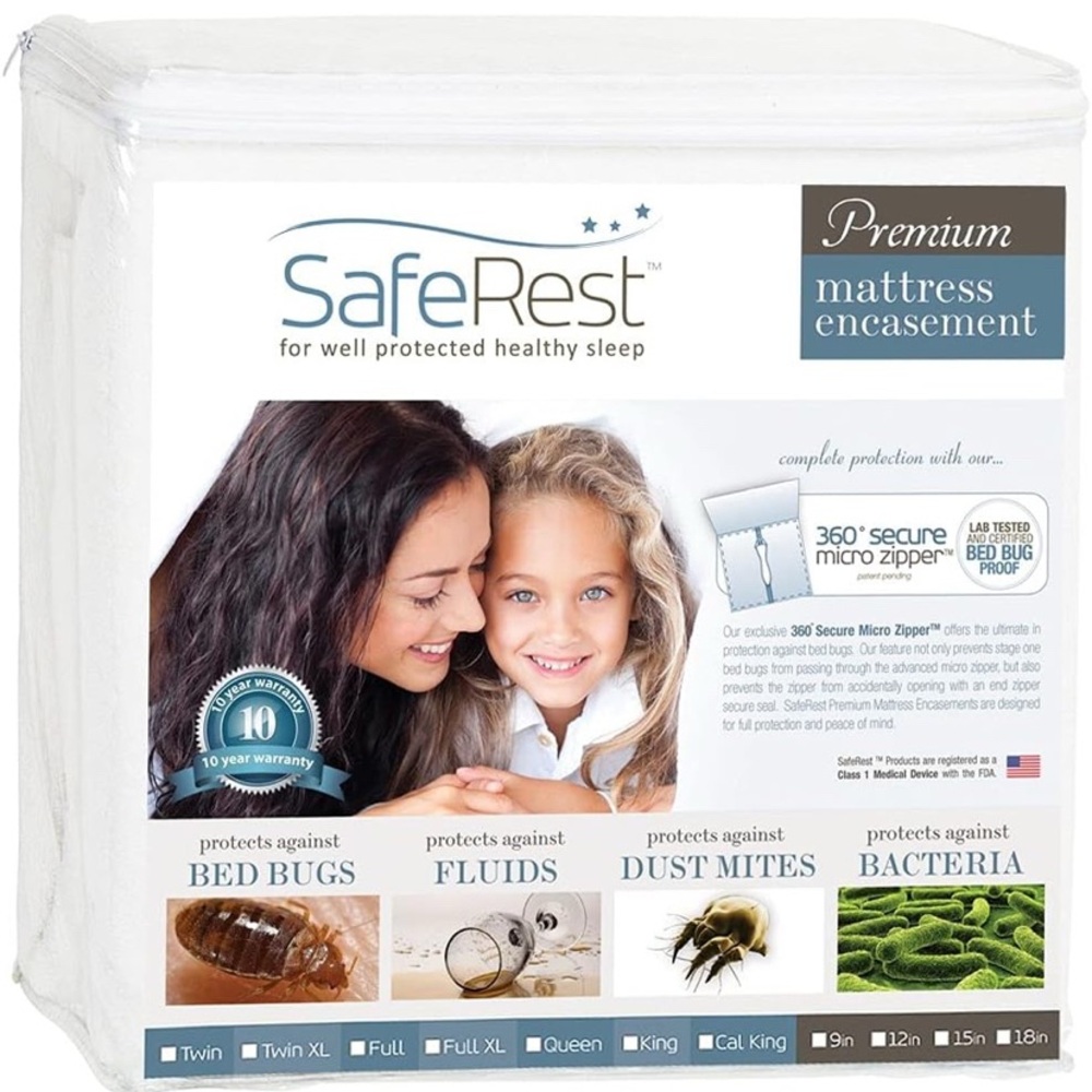 SafeRest Mattress Encasement Twin XL